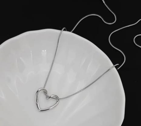 Silver Heart - Necklace